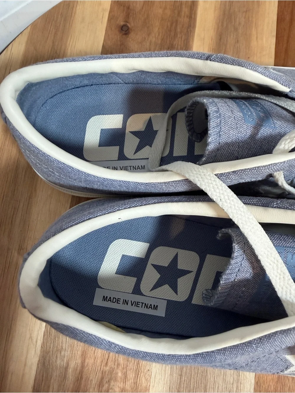 Converse One Star Pro Blue Chambray Sneakers Men Sz 11.5 / Womens Sz 13 Low Top - Picture 3 of 14